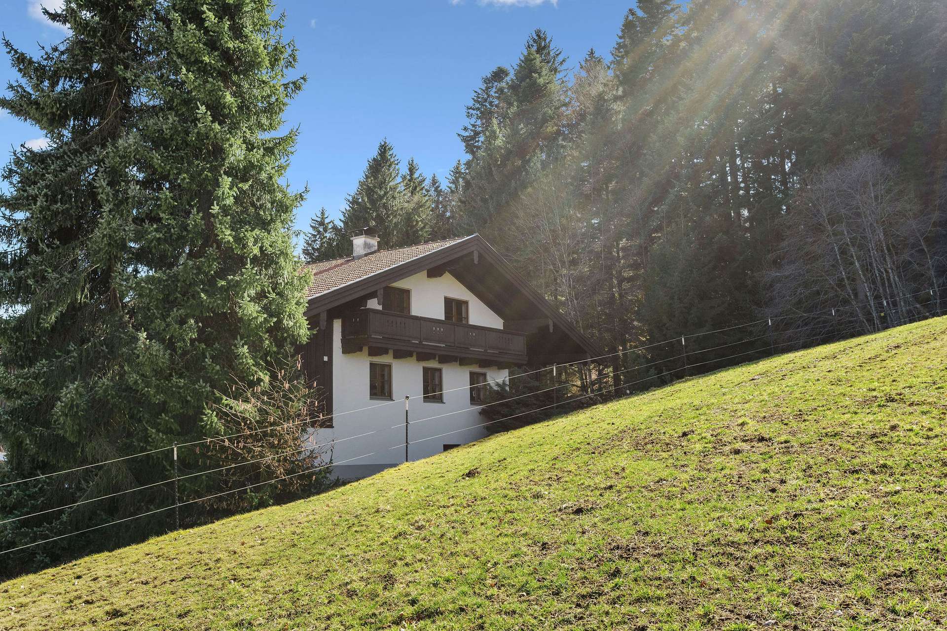 Ansicht West mit Balkon