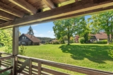 Blick von der Terrasse - Hideaway auf 42 m² – neu saniertes Appartement im Ferienpark