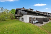 Ansicht mit Terrasse - „Verkauft„Kleine Oase der Ruhe“ Ferienwohnung im Ferienpark Vorauf